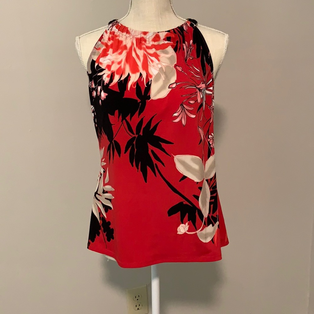 T tahari halter blouse